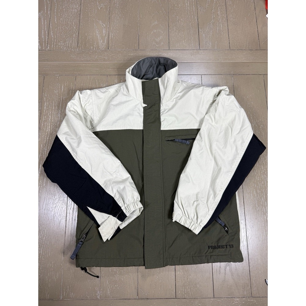Burton Snowboard Jacket Kids Large‎ 10-12 Insulated Project 13 Ski Hooded